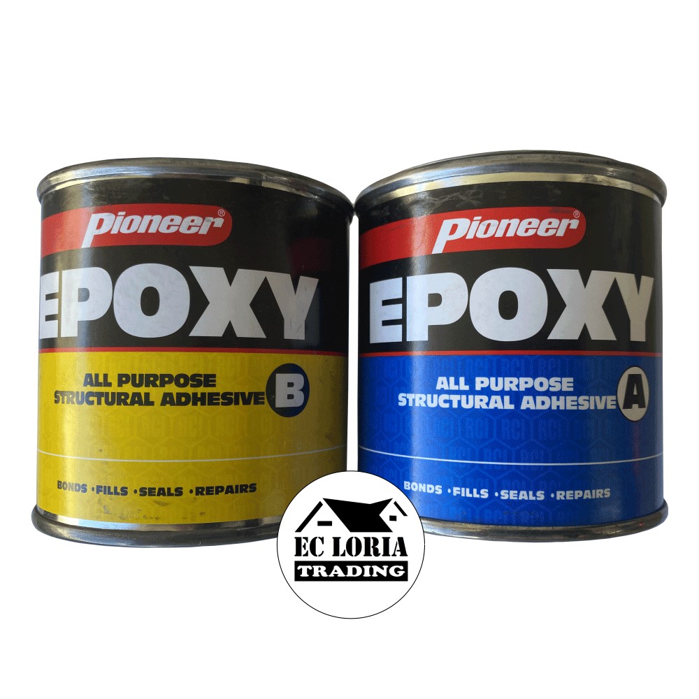 Pioneer Epoxy (All Purpose Structural Adhesive) A & B Set 1/8 Liter & 1 ...