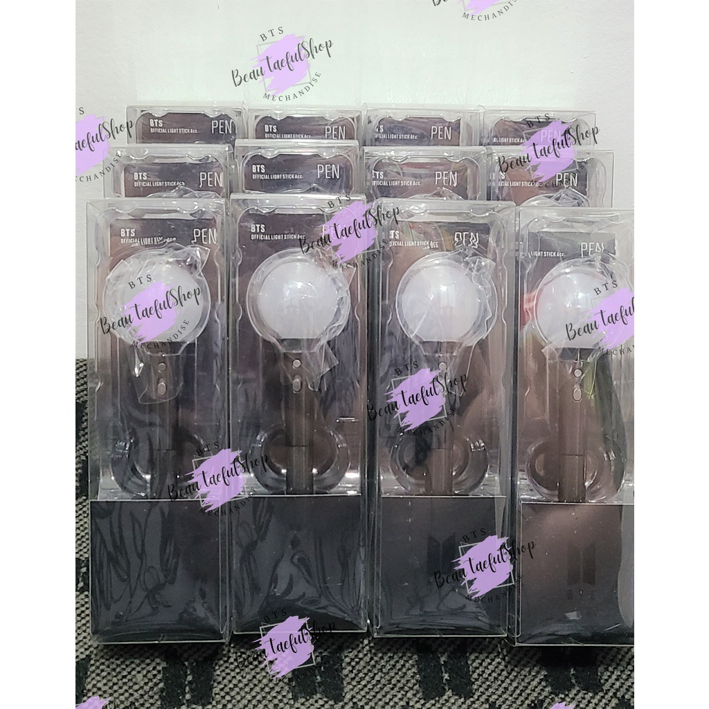 [ONHAND] BTS LIGHTSTICK PEN ARMY BOMB MOTS SPECIAL EDITION Shopee Philippines