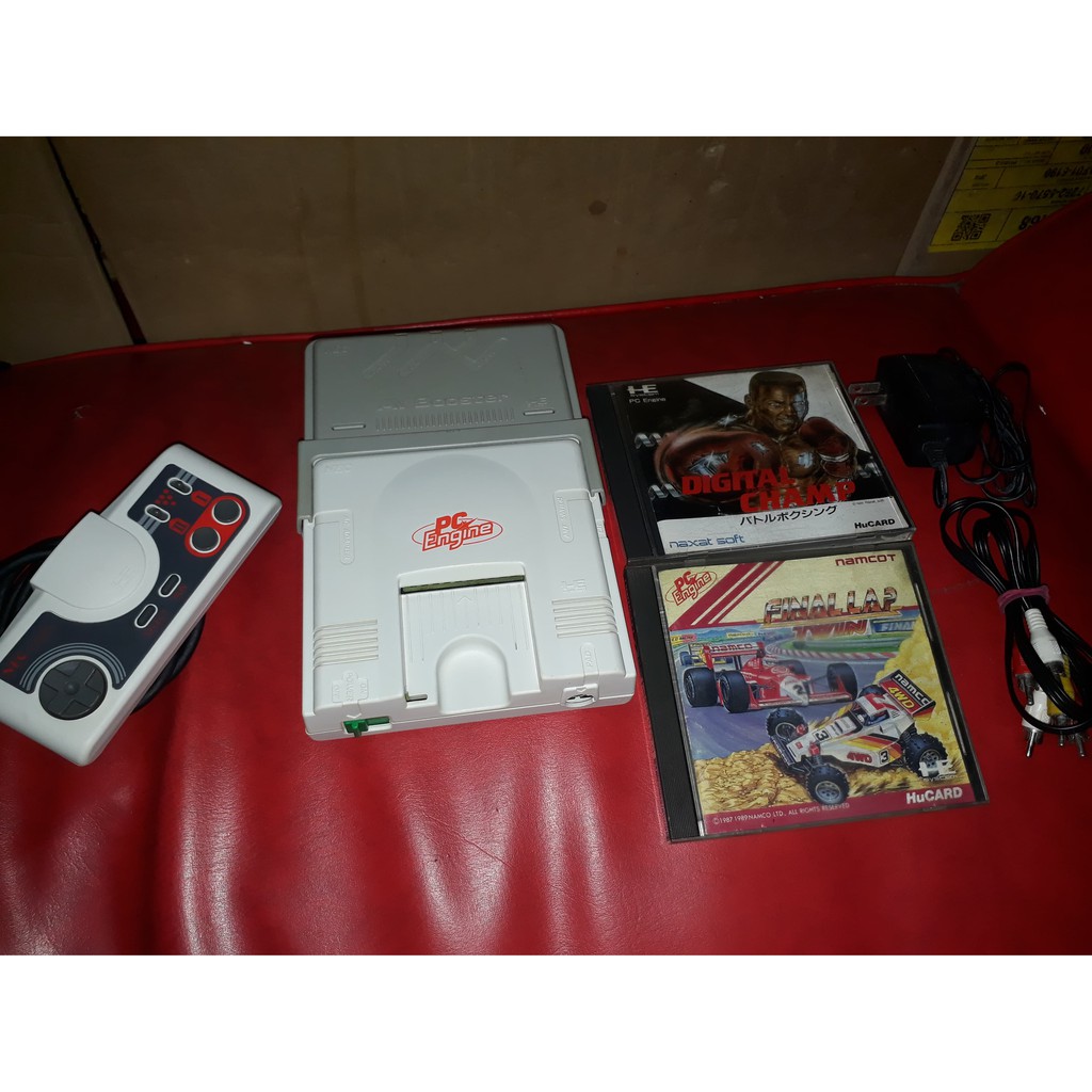 NEC PC Engine white Console,Pad,AV Booster,Game set | Shopee Philippines