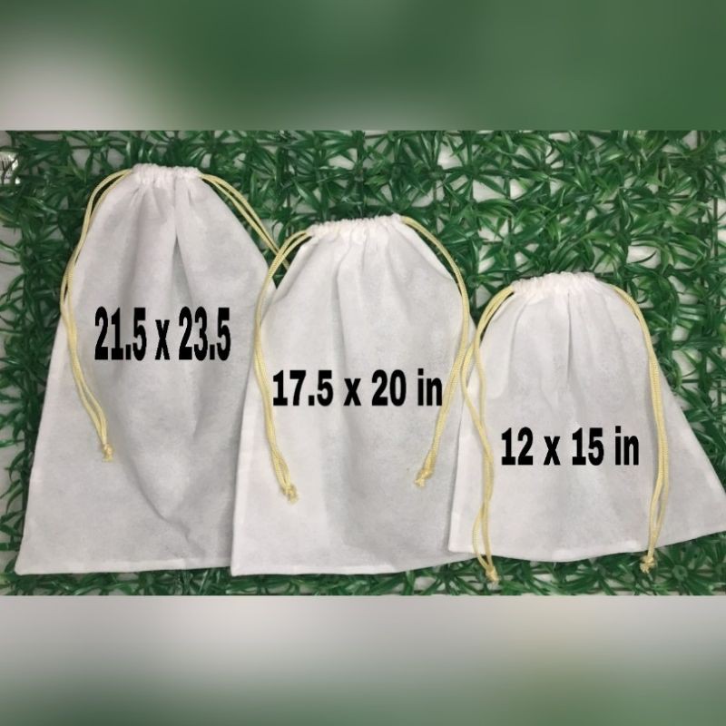 Dust bag online fabric