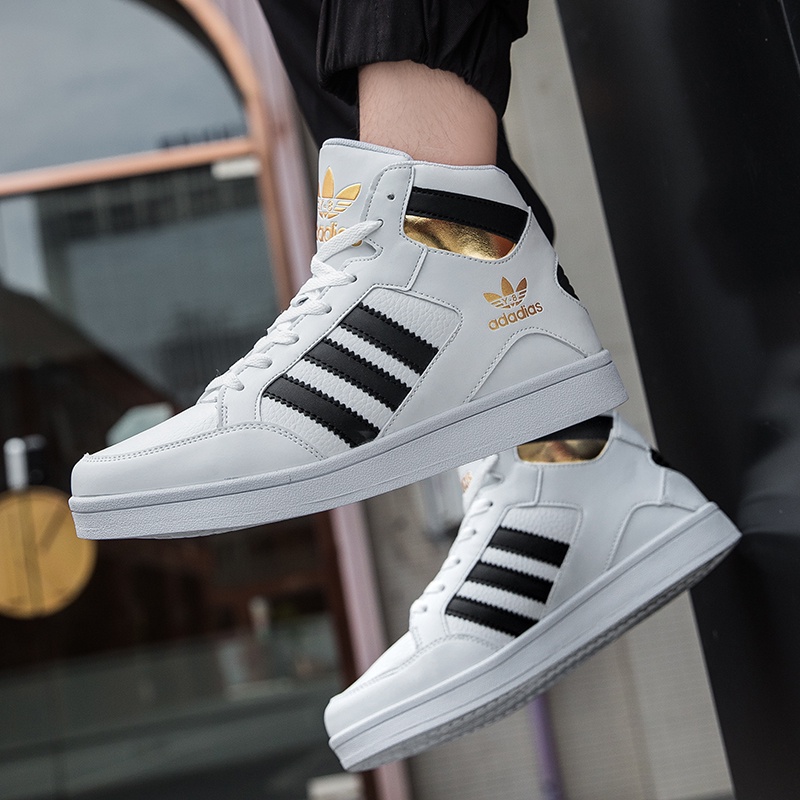 Ready Stock Adida 35 45 Men Shoes Unisex Sport Shoes White Shoes