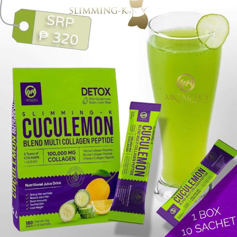 Madam Kilay Slimming-K Cuculemon Juice Drink with 5 types of Collagen ...