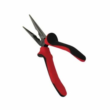 American Power Pull PL8RND 8-Inch Round Nose Pliers – Stainless Steel, Rust-Resistant, With Front & Side Cutters