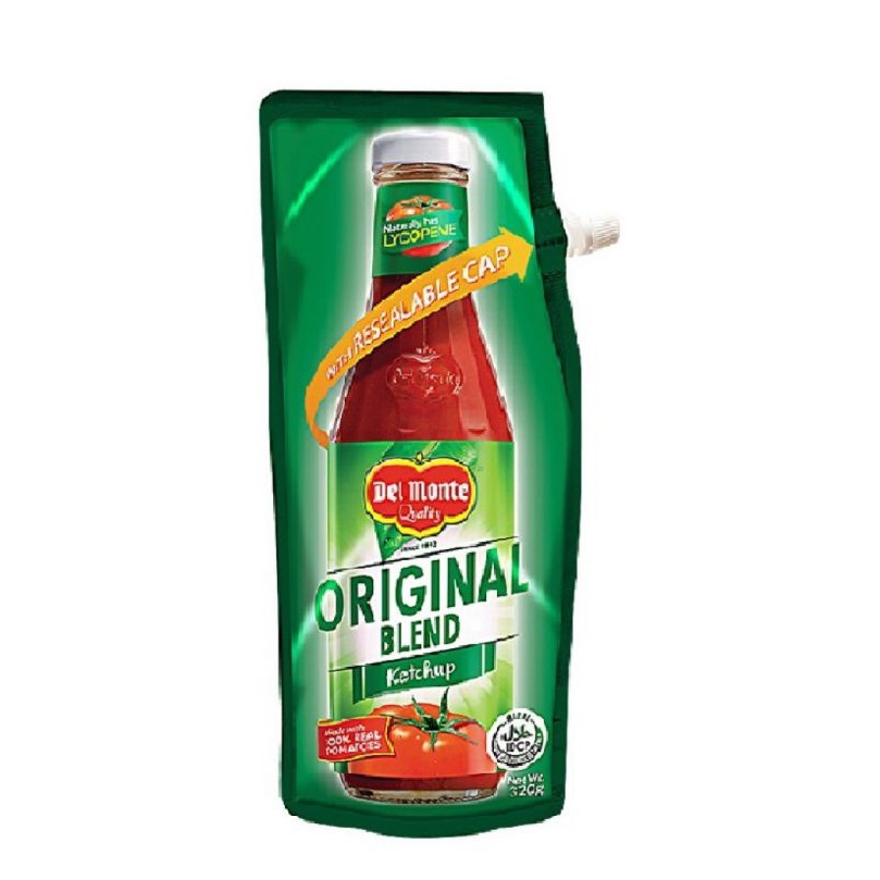 Del Monte Original Blend Ketchup 320g With Spout Shopee Philippines