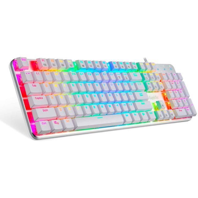 Eagletec Mechanical Keyboard KG | Shopee Philippines