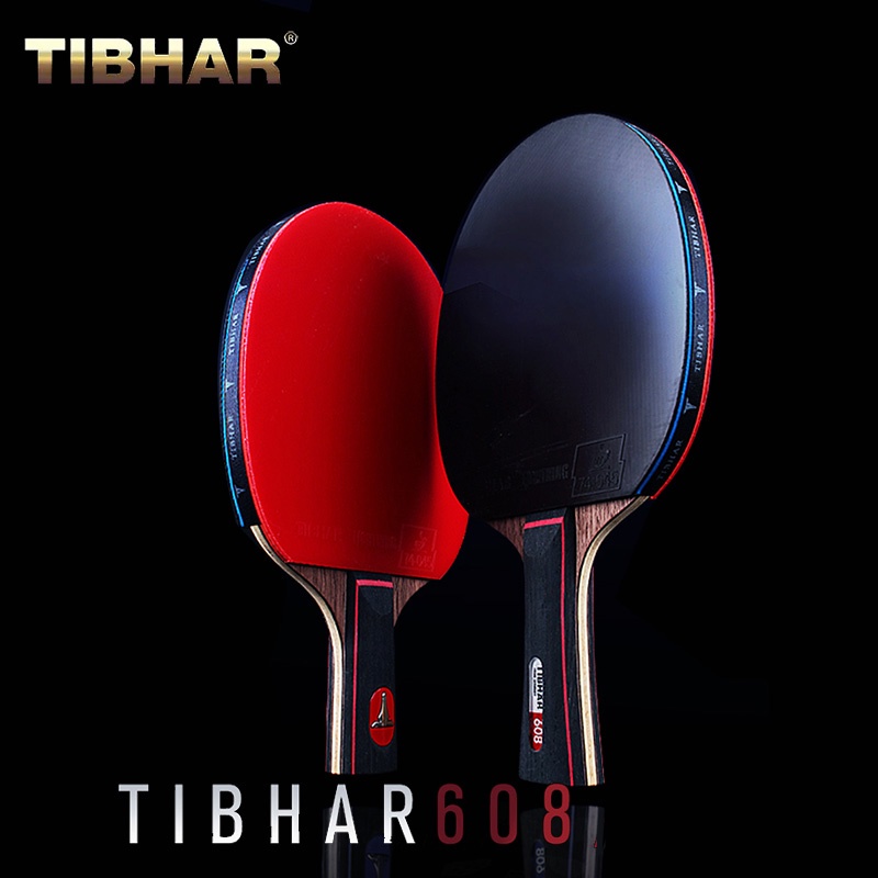 shopeeNo.1 TIBHAR 608 Professional Table Tennis Racket Competition Ping