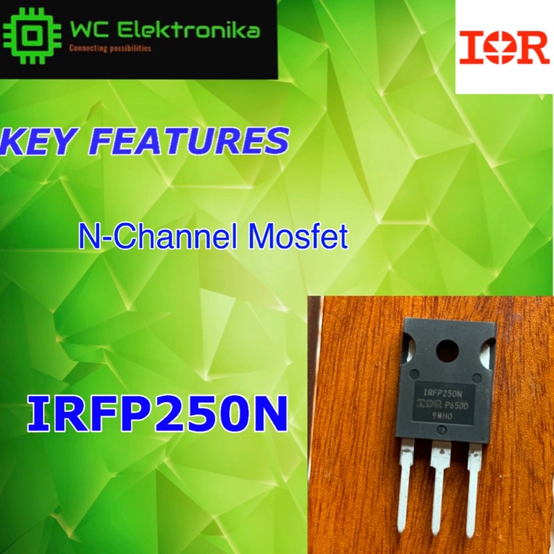 TRANSISTOR IRFP250N N-CHANNEL MOSFET | Shopee Philippines