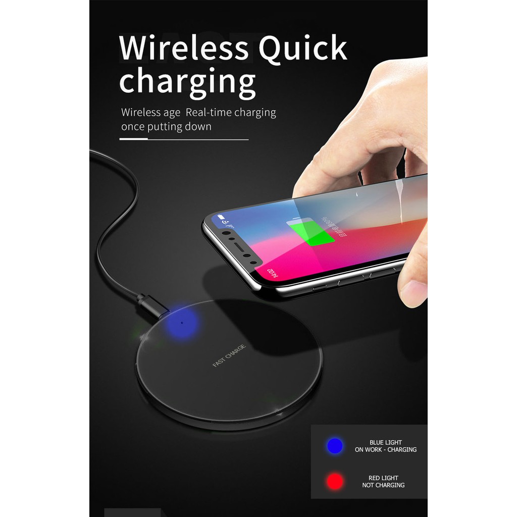 FAST CHARGING WIRELESS CHARGER for QI Enable Mobile Shopee Philippines