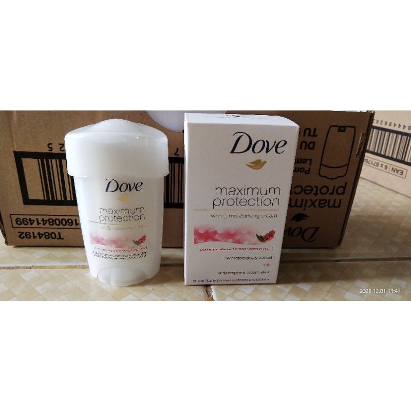 DOVE DEODORANT STICK MAXIMUM PROTECTION 45ML Shopee Philippines