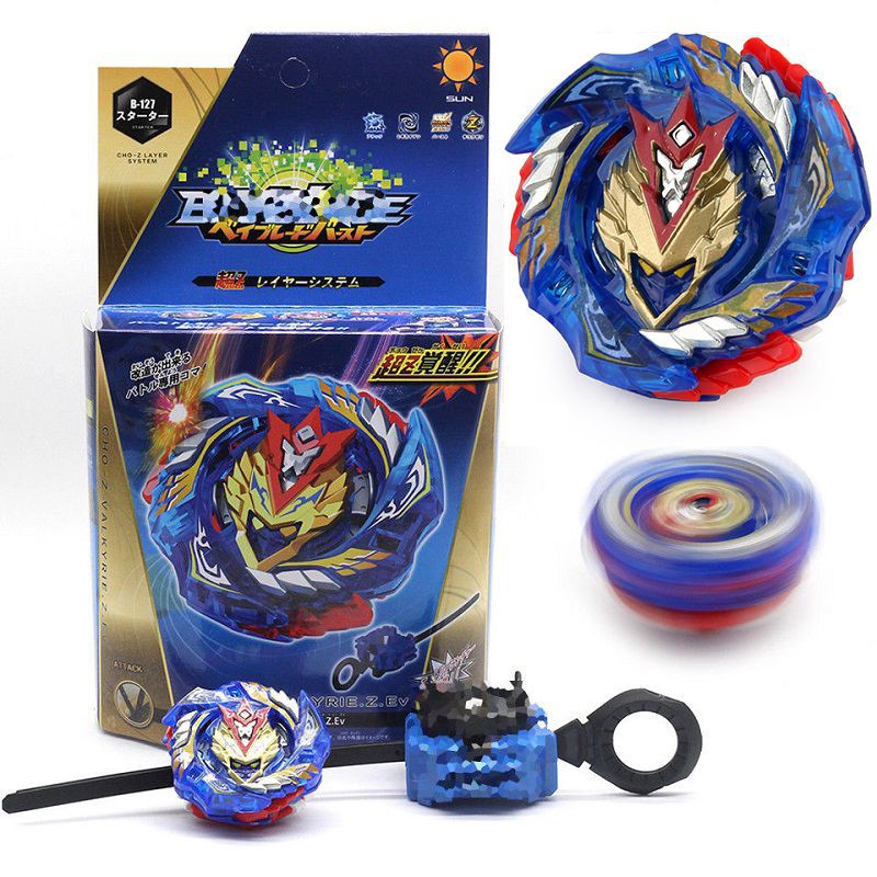 Beyblade B-127 Cho-Z Valkyrie Valtryek Burst STARTER w/ Launcher Kids ...