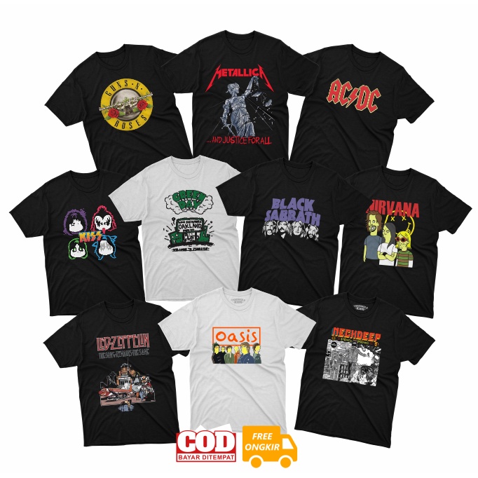 kids metal t shirts