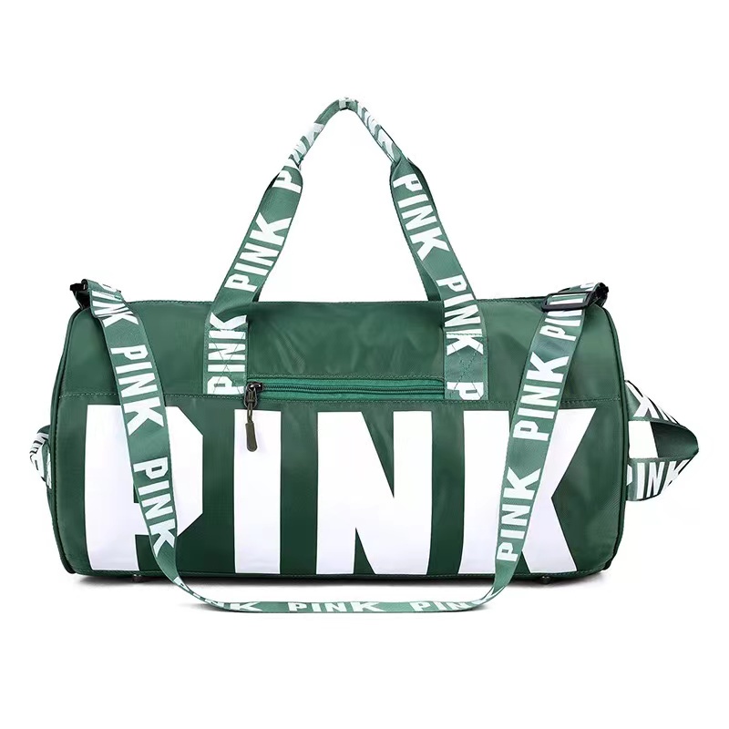 CROWNA 29L PINK Print Travel Duffel Sports Gym Bag for women | Shopee ...