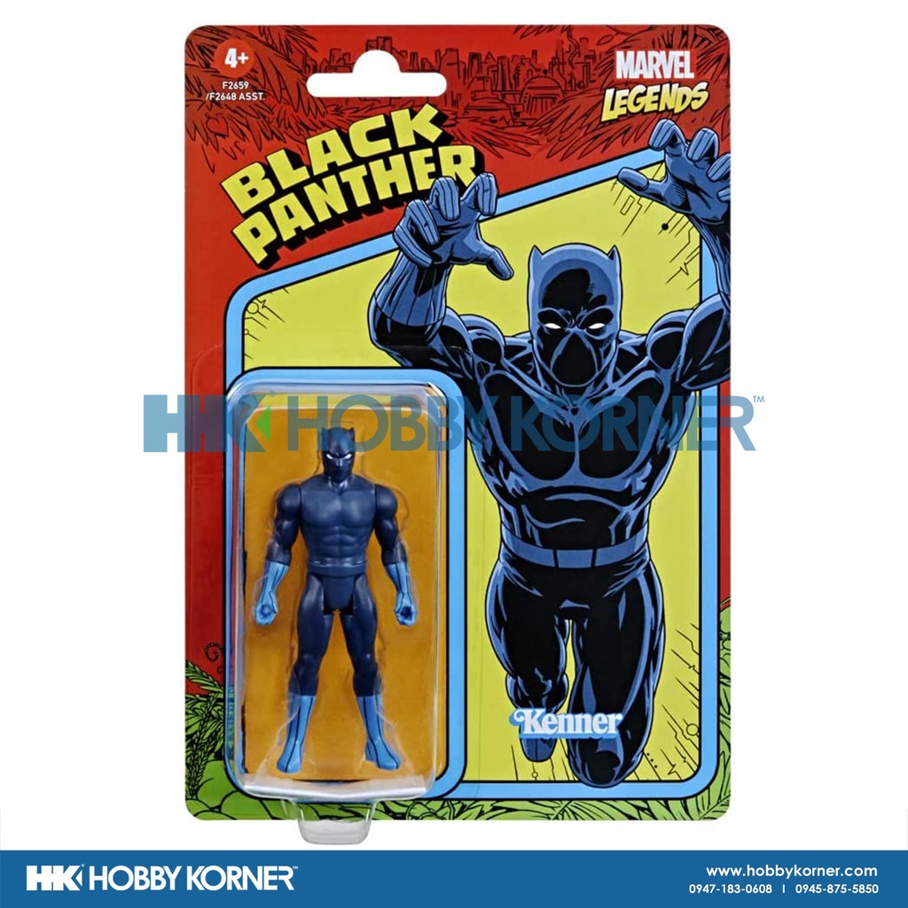 (IN STOCK) HASBRO Marvel Legends 3.75 Inch Scale Retro Black Panther ...