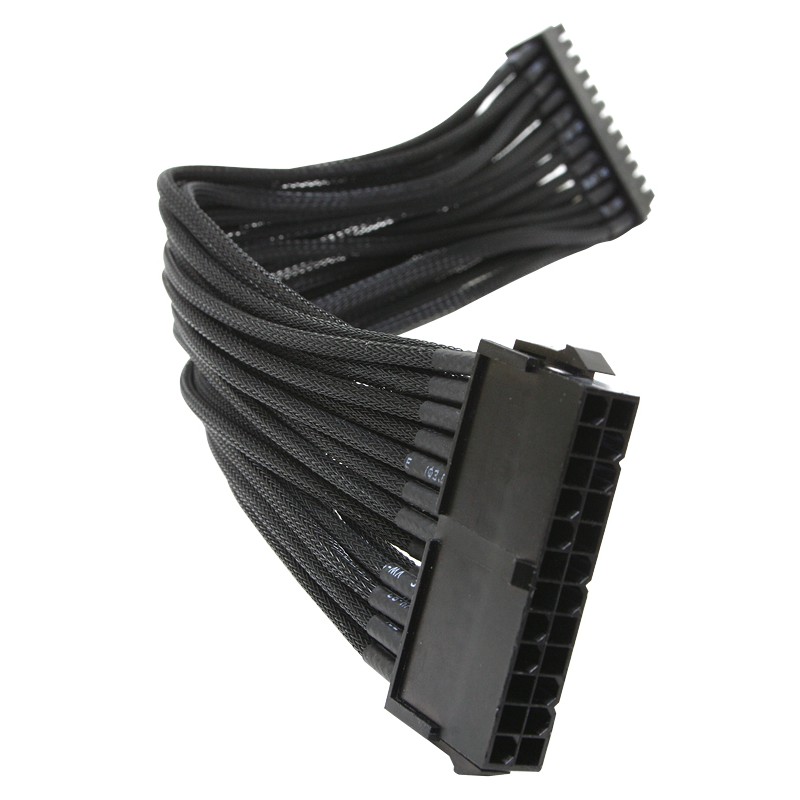 Nzxt 24 Pin Motherboard Extension Cable Cb 24p Black Shopee