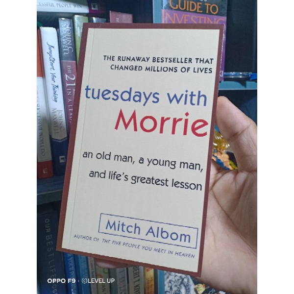 TUESDAYS WITH MORRIE by MITCH ALBOM (brandnew) | Shopee Philippines
