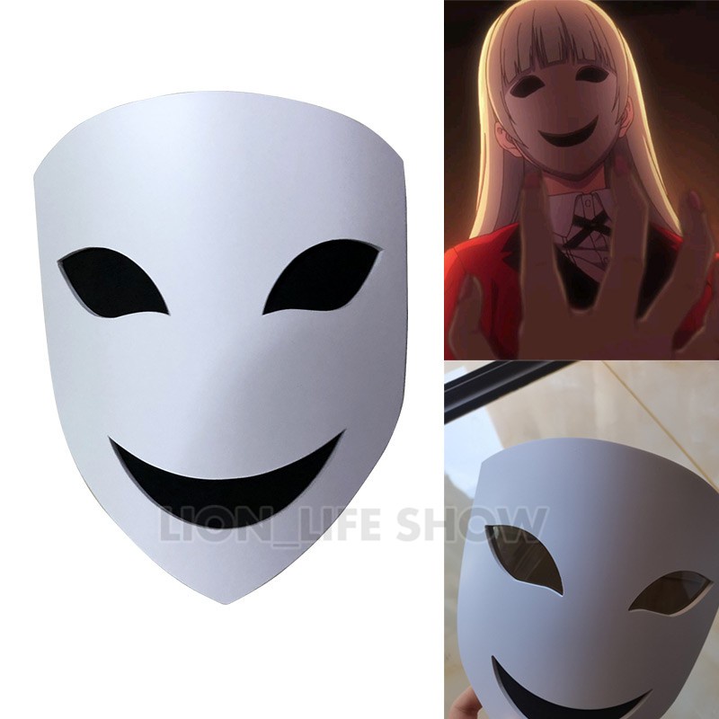 Anime Kakegurui Compulsive Gambler Momobami Kirari Mask Halloween