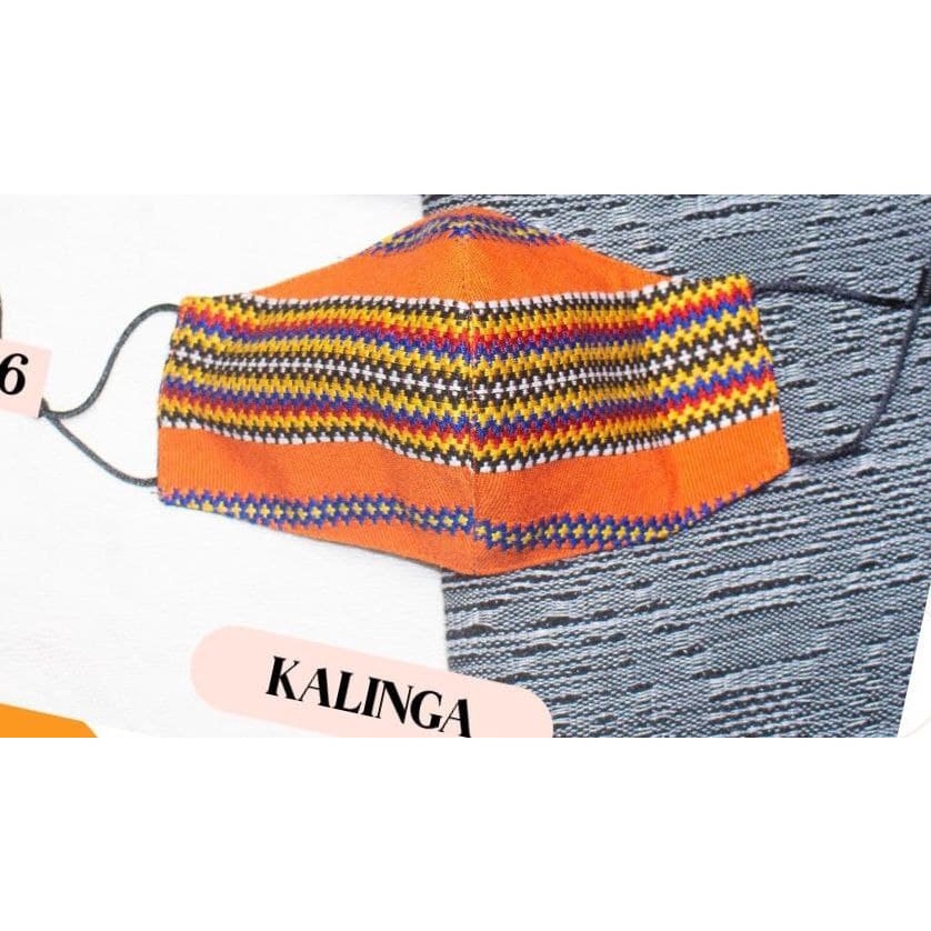 KALINGA HANDWOVEN MASKS (Adjustable Ear loops) | Shopee Philippines