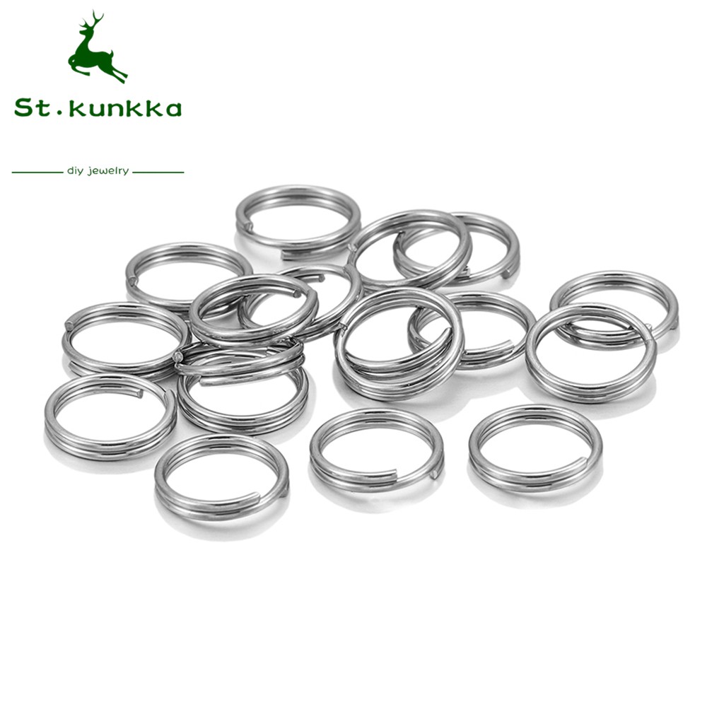 St Kunkka Stainless Steel Rings Connectors Pcs Lot X X X X Mm Shopee Philippines