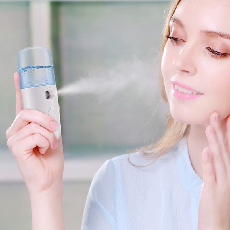 Mini Mist Portable Sprayer Sanitizer Handy Facial Face Moisturizing ...