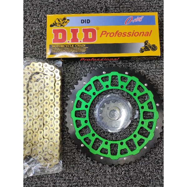 KLX 230 SPROCKET SET WITH DiD GOLD CHAIN Shopee Philippines