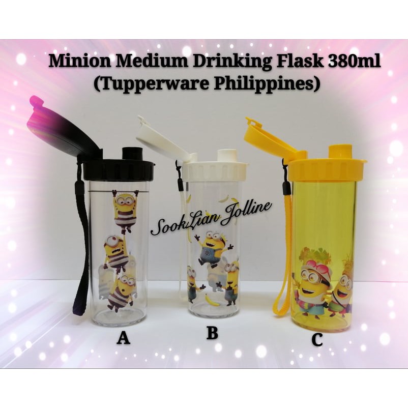 Minion Despicable ME Drinking Flask 380ml (Tupperware Philippines) Shopee Philippines