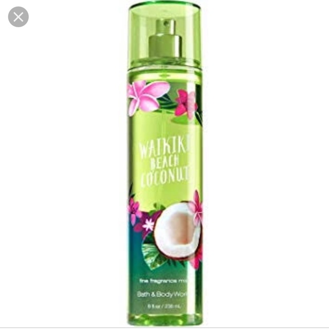 Waikiki beach best sale coconut fragrance mist