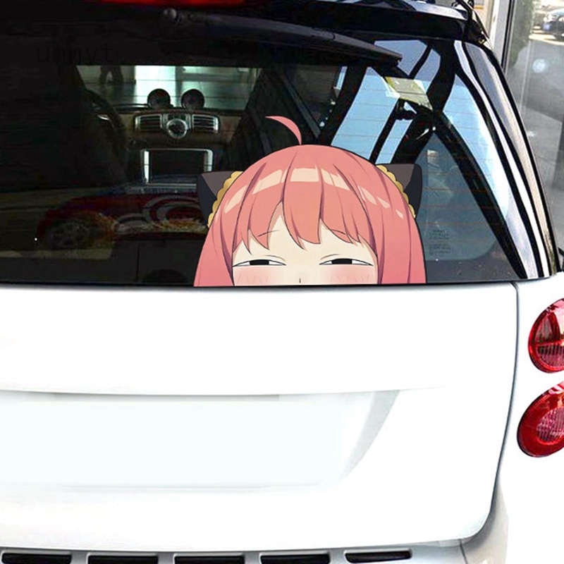 SPY X FAMILY Anime Peeker Car Sticker Hologram Cute Sticker Auto Decal ...