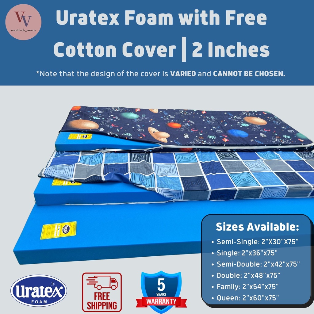 Uratex foam single 2 inches price sales