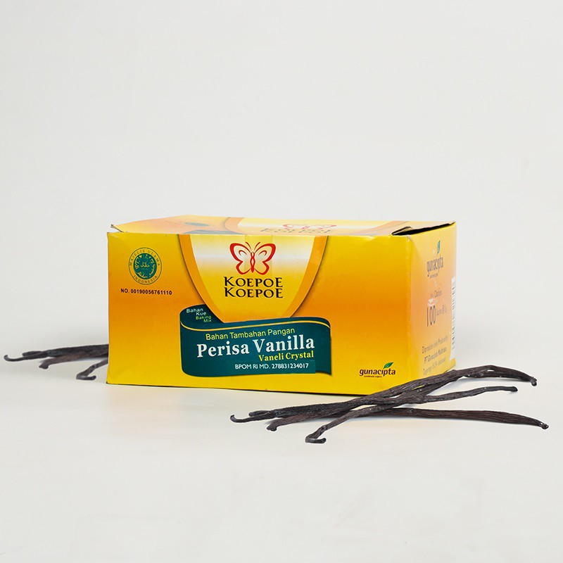 Koepoe Koepoe Perisa Vanilla Sachet 2gr Contents 100 Pcs 1box