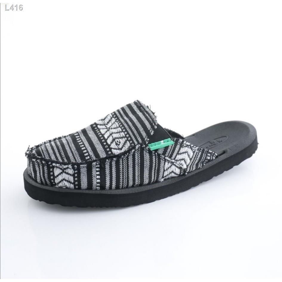 Lowest price sanuk slides half whole slip on ladies shoes