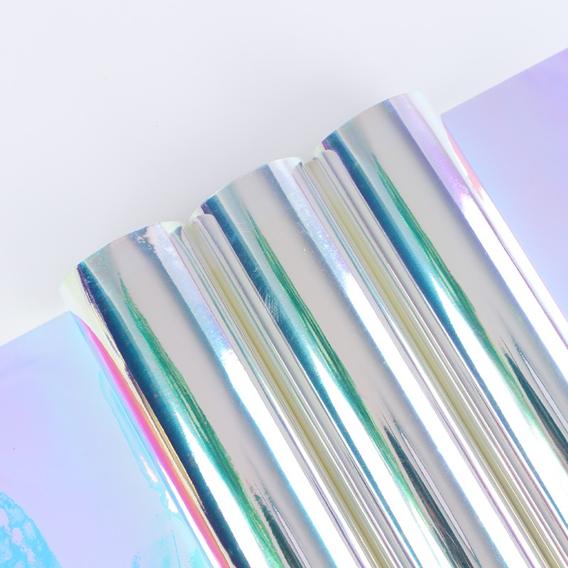 Hologram wrapping shop paper