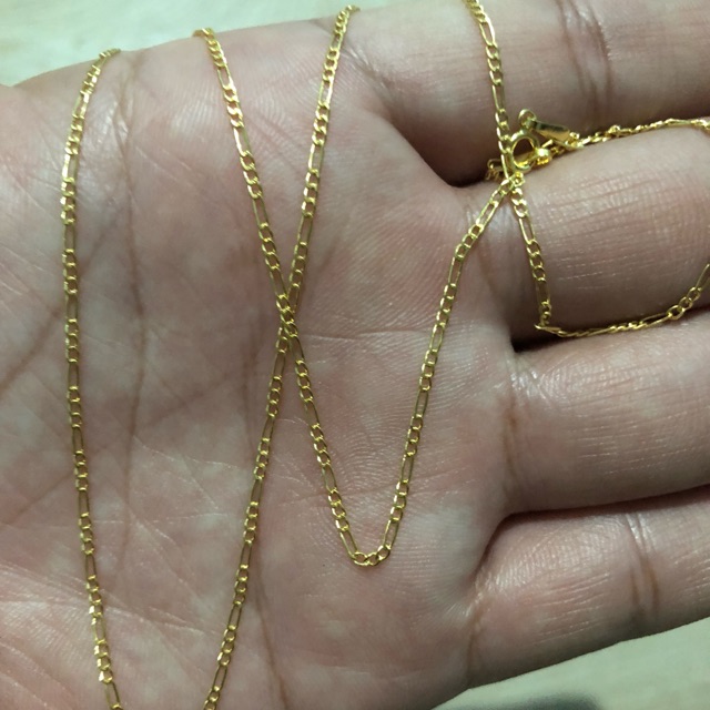 18K Saudi Gold Chain Shopee Philippines