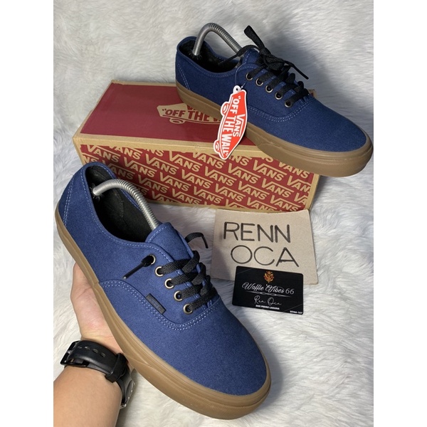 Vans Authentic Blue Gum | Shopee Philippines