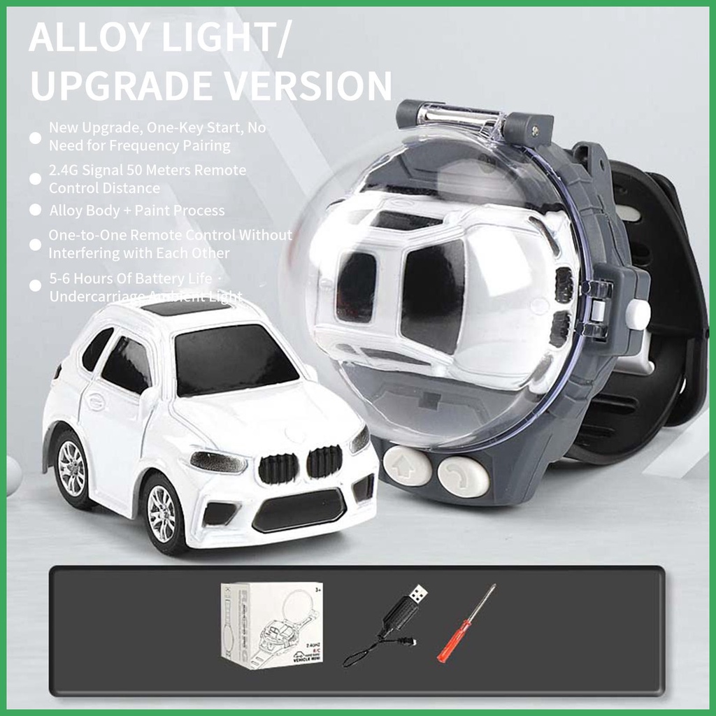 New Mini Remote Control Car Watch Toys 2.4ghz Long Distance Remote