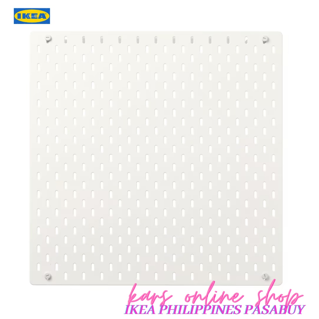 IKEA Authentic PEGBOARD SKADIS Pegboard, white56x56 cm (22x22