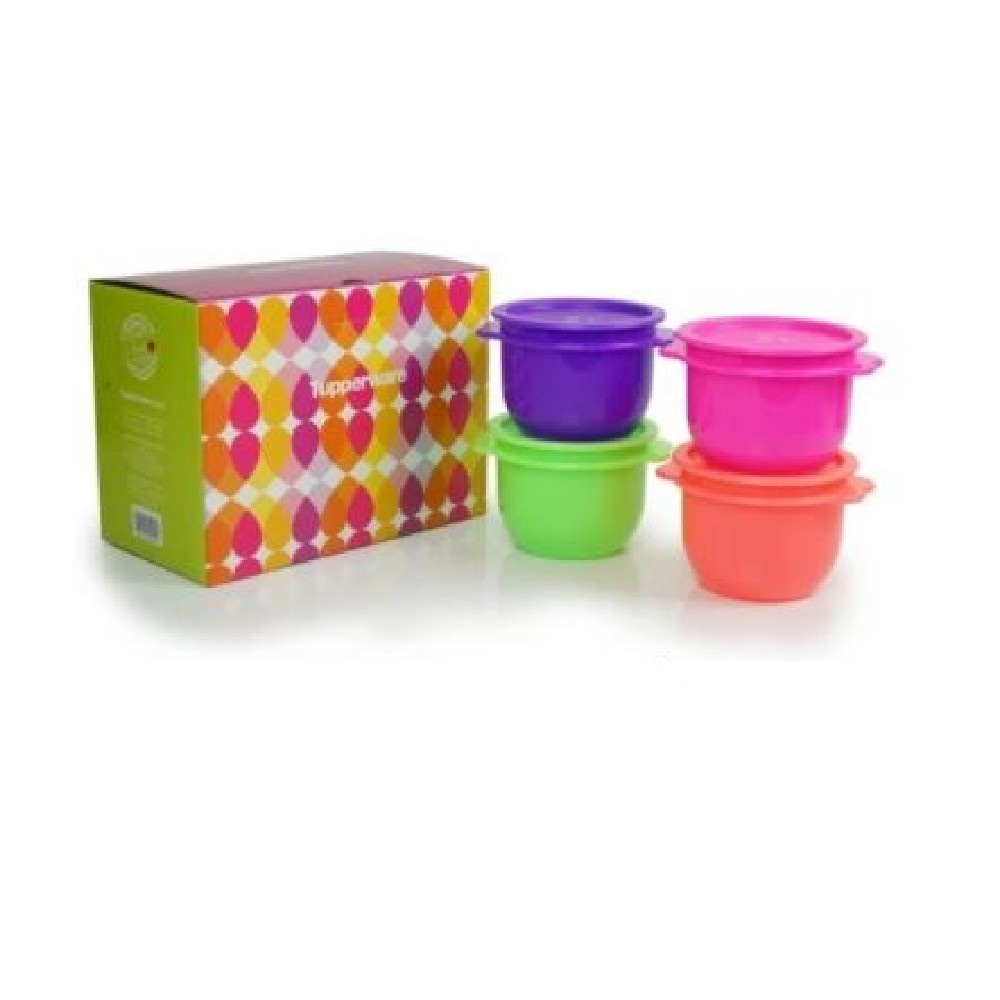 Tupperware Neon One Touch Bowl (4) 750ml | Shopee Philippines