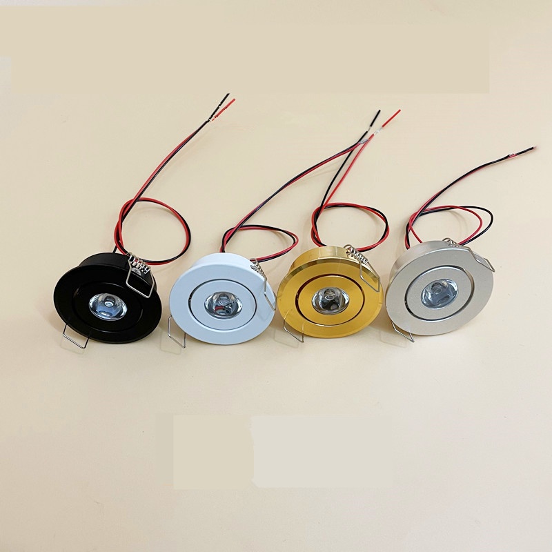 LED spotlight lamp 3W 12V DC LED mini downlight hole size 40-45mm ...
