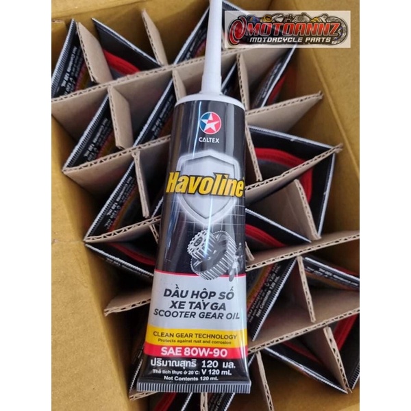 CALTEX GEAR OIL HAVOLINE 120ml 80w90 Shopee Philippines