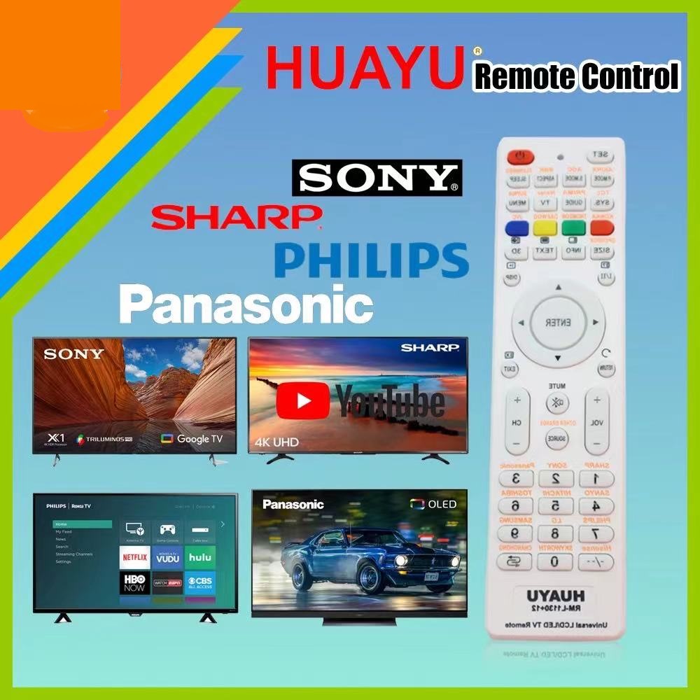 Huayu RM-L1130+12 Universal LED/LCD TV Remote Control For Majority ...