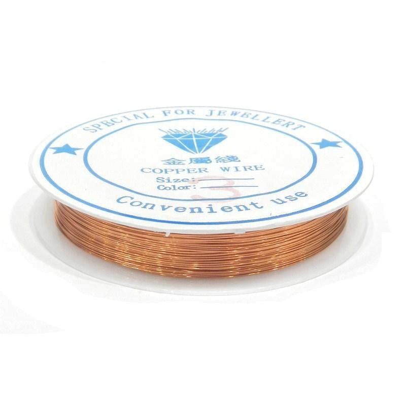 Copper Wire craft wire, Copper Color. Sold individually. Shopee