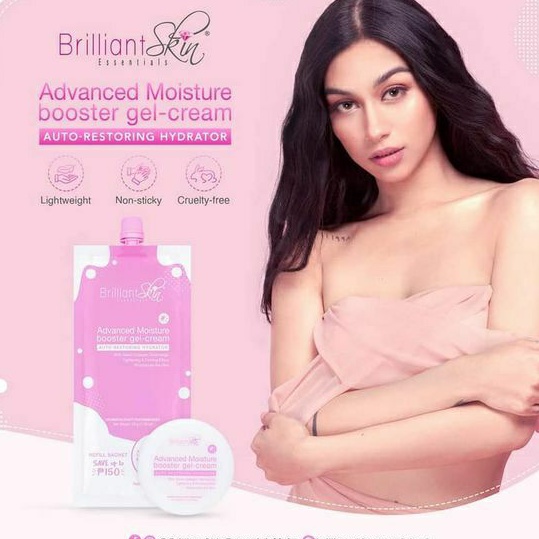 Brillant Advanced Moisture Booster Gel-Cream 50g with Nano Collagen ...