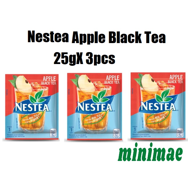 minimae Nestea juice Apple Black Tea 25gX3 pcs Shopee Philippines