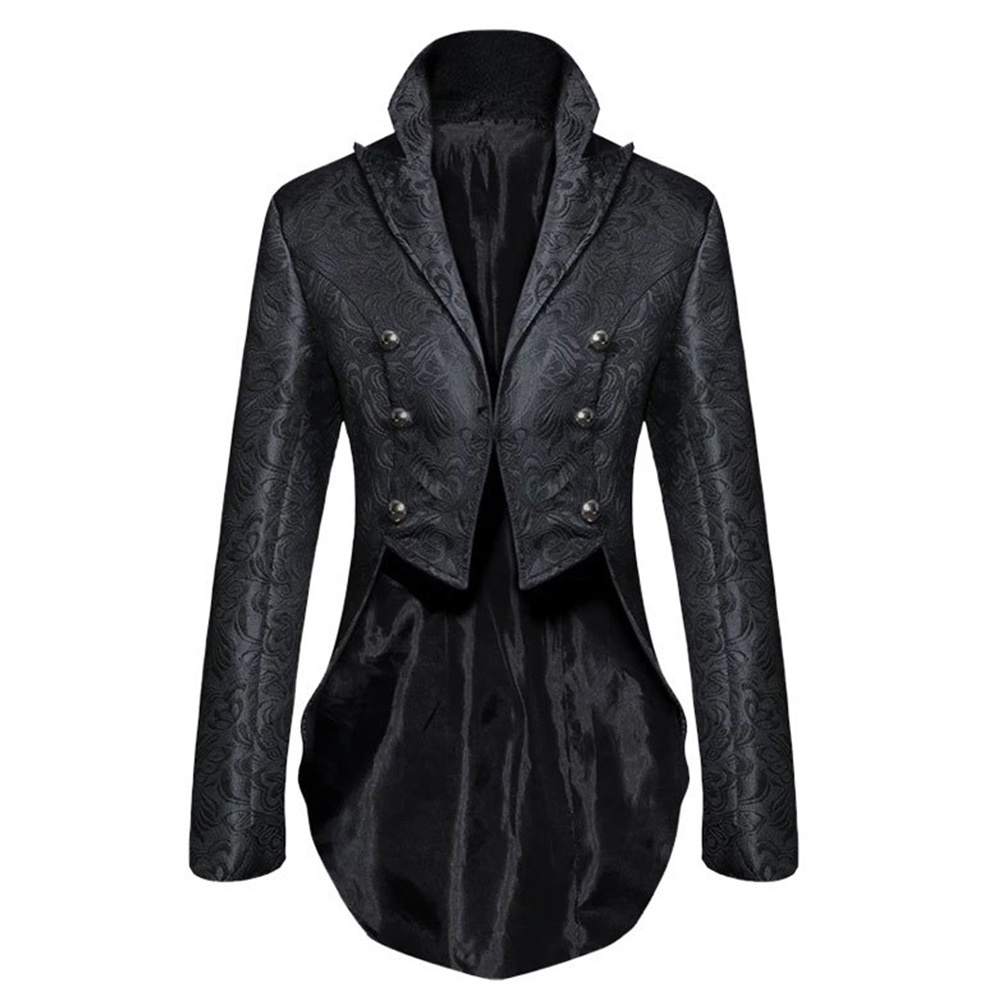 Gothic Victorian Tailcoat Jacket Men Medieval Cosplay Costume Male Pirate Viking Renaissance Formal Tuxedo Coats Shopee Philippines