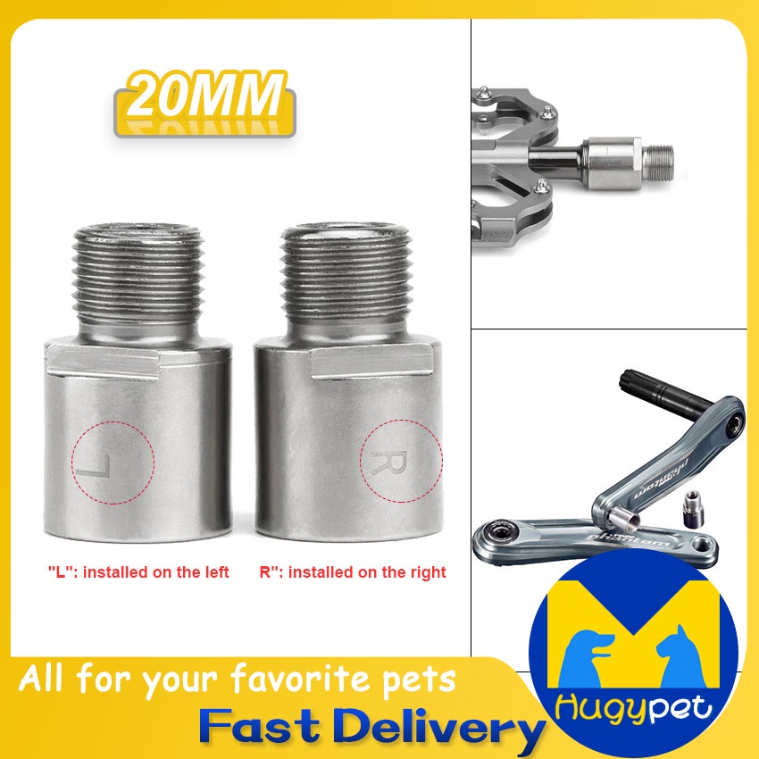 Bike Pedal Block Extension Shaft 1 Pair Easy Install MTB Road Bicycle