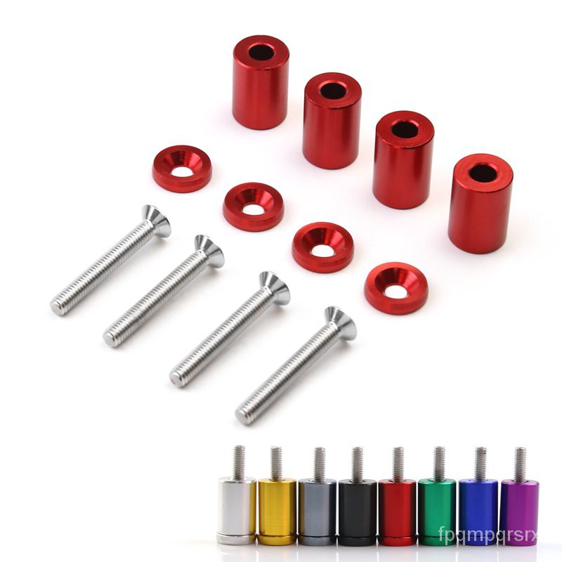 Universal Racing Aluminum 1" Billet Hood Vent Spacer Riser Kits For All