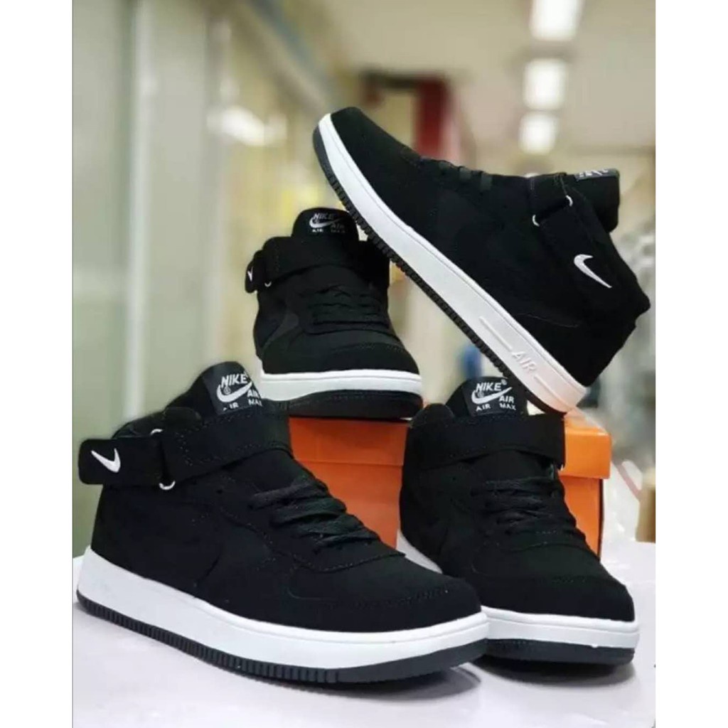 Nike air force cheap 1 black high cut