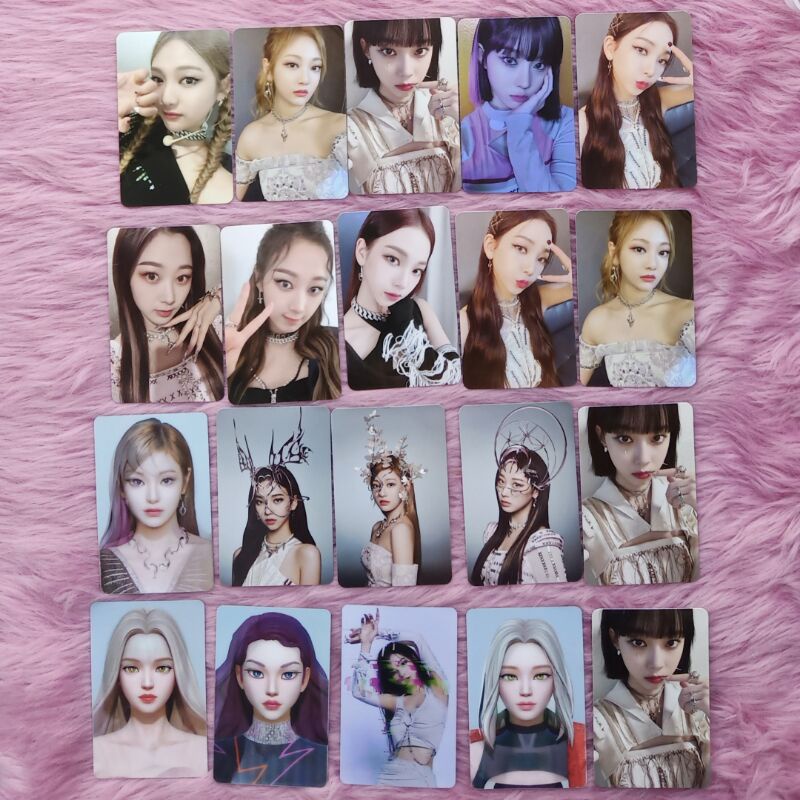 Idol Collection ★Aespa Savage Official Photocards (P.O.S, Synk Dive