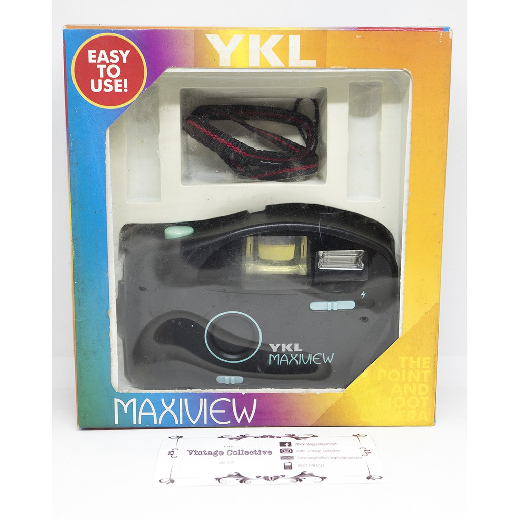 YKL Maxiview affordable 35mm compact film camera | Shopee Philippines