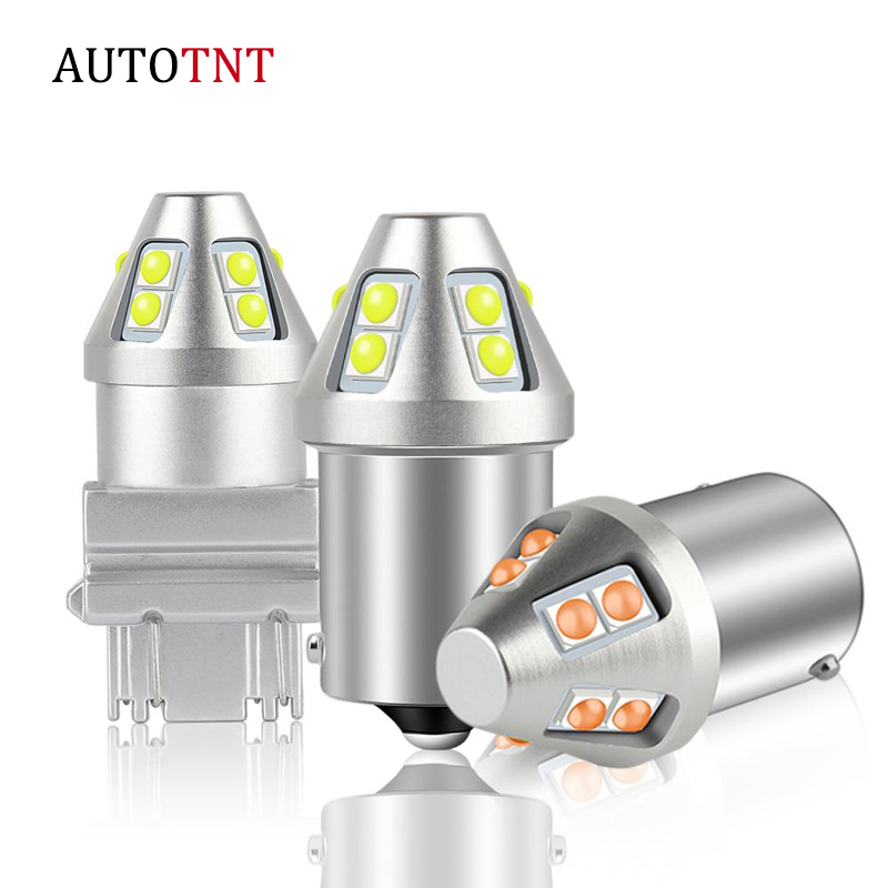 Bilda47f9fcdcd27473a831fb9a70ea889f4t20 Led W21 5w 7443 W21w 7440 Py21w P21w Led Bay15d Ba15s Bau15s Led Car Led Bulb P21 5w Turn Signal Light 1156 3157 P27w Lamp Red T20 7443 W21 5w1000