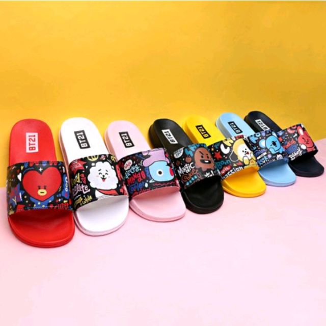 Bts21 slippers clearance